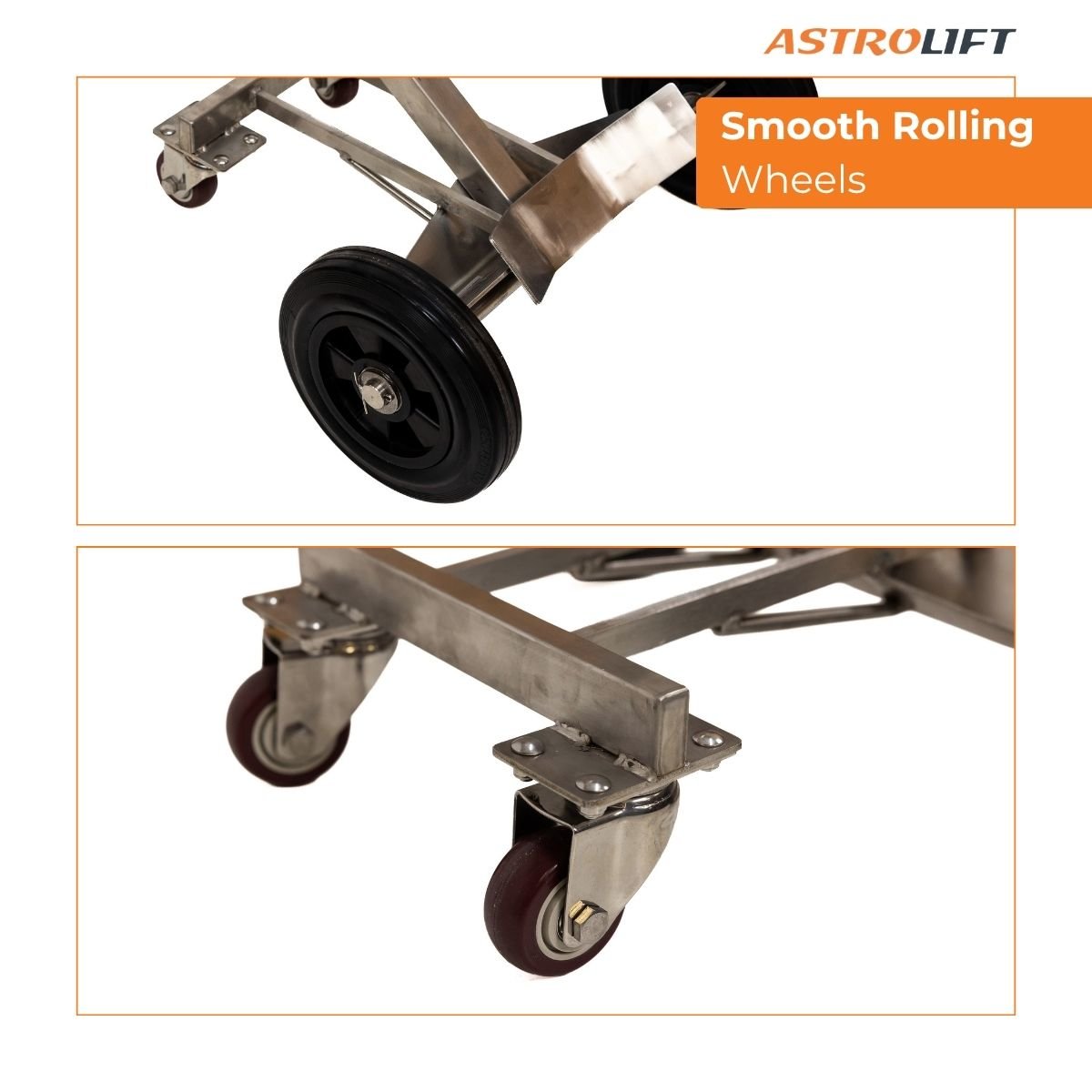 Buy Drum Trolley - Stainless Steel in New Products available at Astrolift NZ